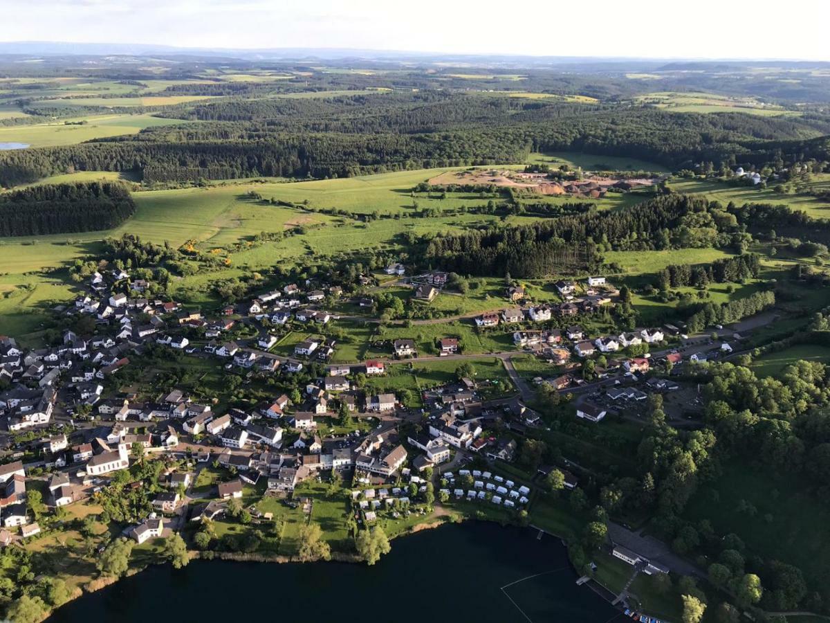 Apartamento Eifelglück Schalkenmehren Exterior foto